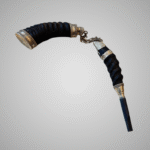 Artisan Tobacco Container with Handcrafted Middle Eastern Pipe